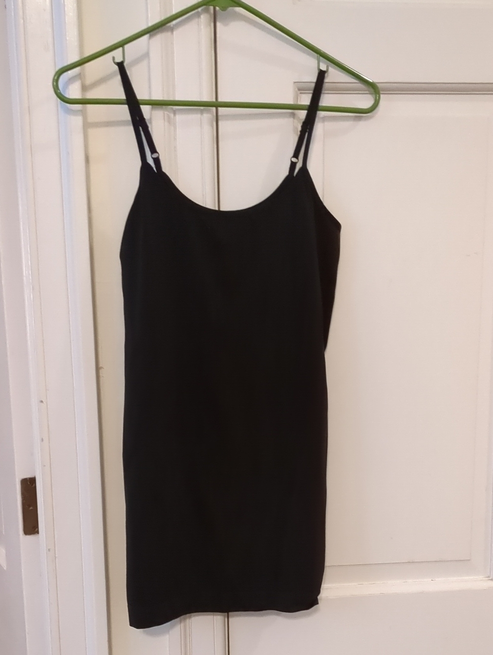 Apt. 9 Black Cami Tunic Wimen L/XL Nylon Spandex